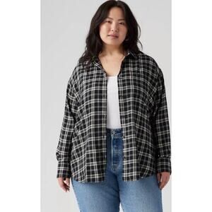 Levi Henri Flannel Long Sleeve Collared Button Down 2XL MSRP$59.50